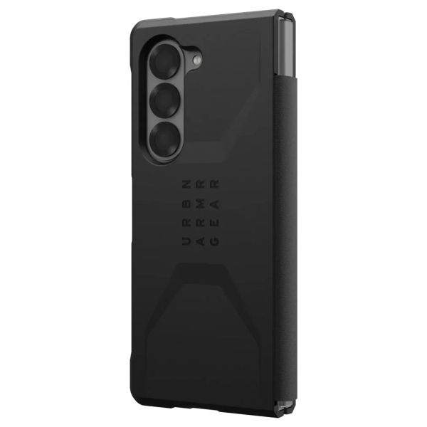 UAG Civilian Backcover Samsung Galaxy Z Fold 6 - Zwart