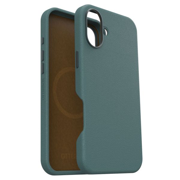 OtterBox Symmetry Cactus leren Backcover iPhone 16 plus - Juniper Sprig