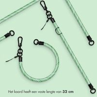 imoshion Universeel polsbandje one size - 10 mm dik - Groen / Wit