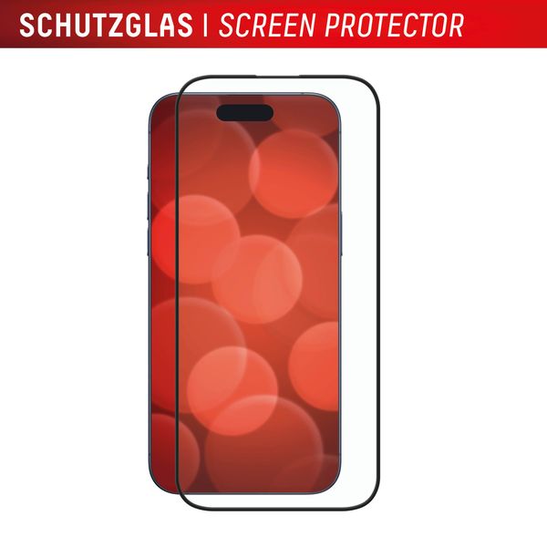 Displex Screenprotector Real Glass Full Cover iPhone 16 Pro Max