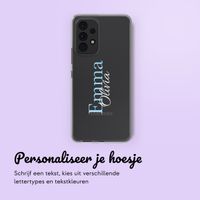 Hoesje met eigen foto en/of tekst Samsung Galaxy A53 - Naam
