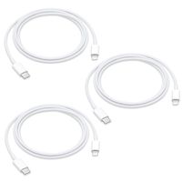 Apple USB-C naar Lightning kabel 3-pack - Refurbished - 1 meter - Wit