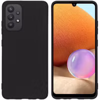 imoshion Color Backcover Samsung Galaxy A32 (4G) - Zwart