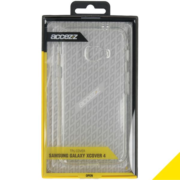 Accezz Clear Backcover Samsung Galaxy Xcover 4 / 4S - Transparant
