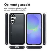 imoshion Backcover met pasjeshouder Samsung Galaxy A36 / A56 - Zwart