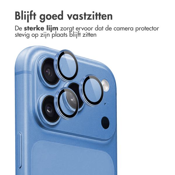 imoshion 2 Pack Camera lens protector voor de Apple iPhone 18 Pro / 18 Pro Max - Light Blue