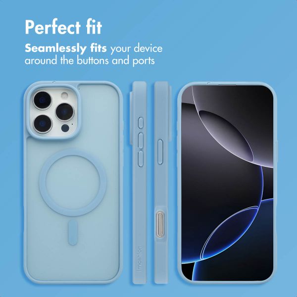 imoshion Colour Guard Back Cover with MagSafe Apple iPhone 16 Pro Max - Light blue