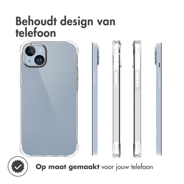 imoshion Shockproof Case Apple iPhone 15 Plus - Transparant