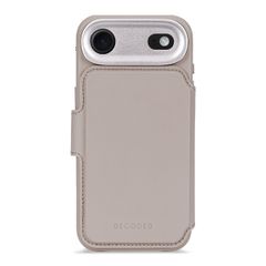 Decoded 2 in 1 Leather Detachable Wallet MagSafe Apple iPhone 17 Pro - Solid Clay