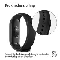 imoshion Siliconen bandje Xiaomi Mi Band 7 - Zwart