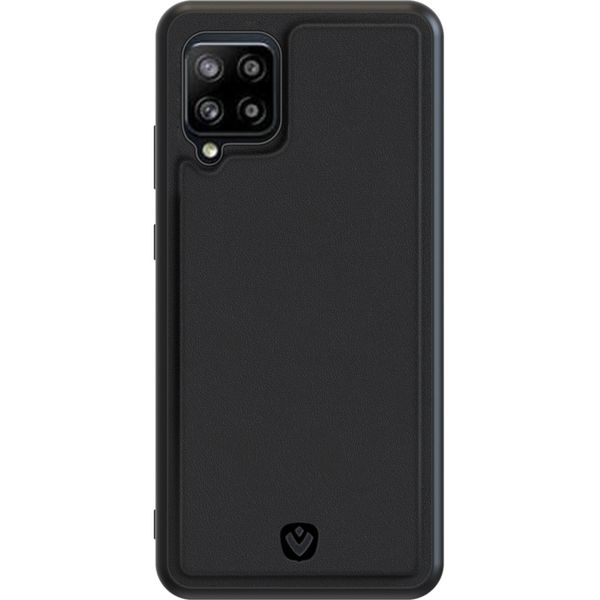 Valenta Luxe Leather Backcover Samsung Galaxy A42 - Zwart