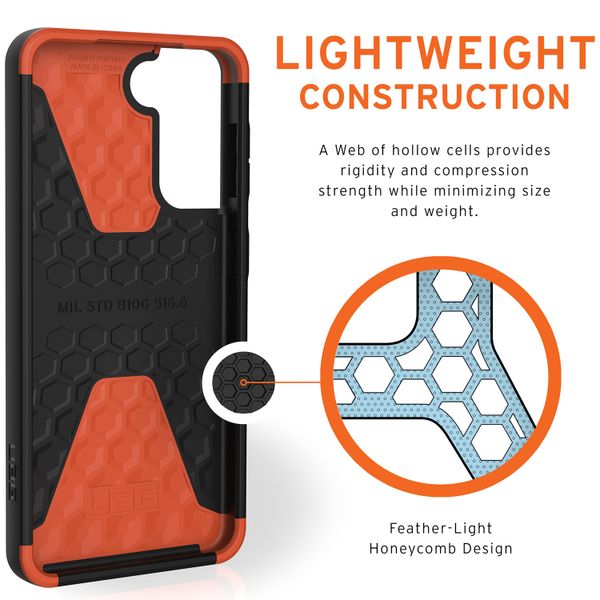 UAG Civilian Backcover Samsung Galaxy S21 - Zwart