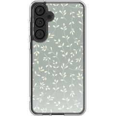 imoshion Design hoesje Samsung Galaxy A55 - Smoke Green Flowers