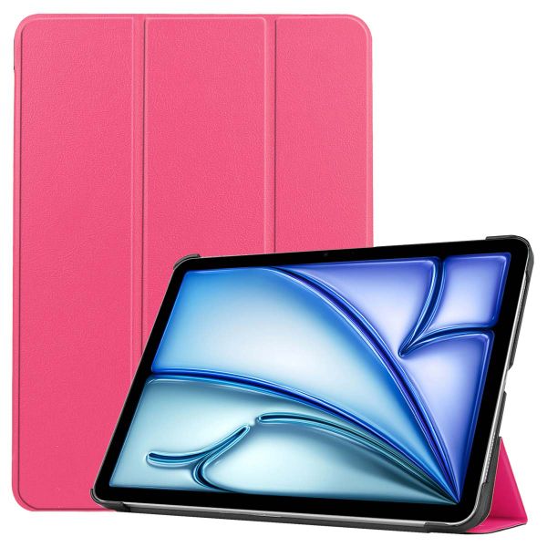 imoshion Trifold Bookcase iPad Air 11 inch (2024) M2 / Air 5 (2022) / Air 4 (2020) - Dusty Rose