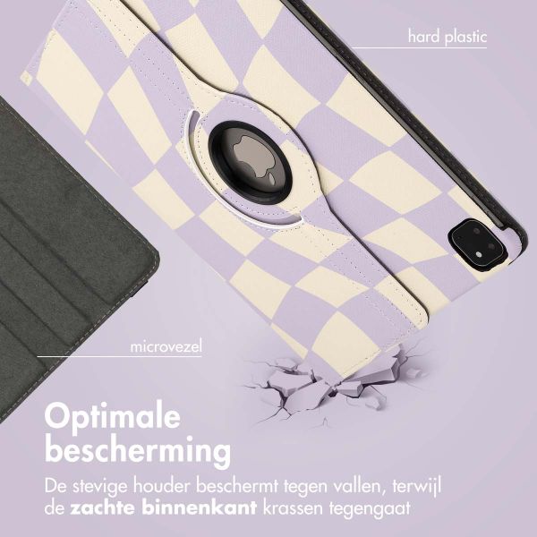 imoshion 360° Draaibare Design Bookcase Apple iPad Pro 12.9 (2018/2020/2021/2022) - Dancing Cubes