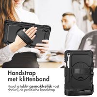 Accezz Rugged Backcover met schouderstrap Samsung Galaxy Tab S11 Ultra - Zwart
