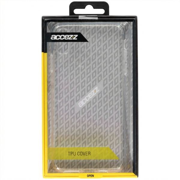 Accezz Clear Backcover Apple iPhone Xs Max - Transparant