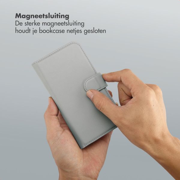 Selencia Olyn Uitneembare Bookcase met MagSafe Apple iPhone 14 / 13 - Grijs