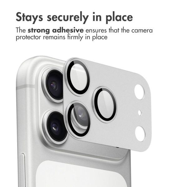 imoshion Camera Protector Glass 2-pack Apple iPhone 17 Pro Max - Silver