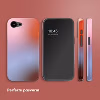 Selencia Vivid Backcover met MagSafe Apple iPhone 16e - Gradient Soft Blush