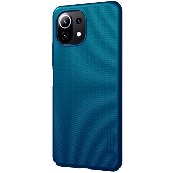 Nillkin Super Frosted Shield Case Xiaomi Mi 11 Lite (5G/4G) / 11 Lite 5G NE - Blauw