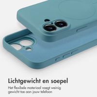 imoshion Color Backcover met MagSafe Apple iPhone 16 - Smoke Green