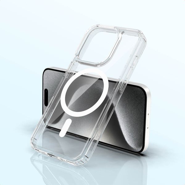 Accezz Xtreme Impact Back Cover with MagSafe Apple iPhone 15 Pro - Transparent