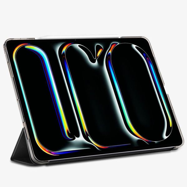 Spigen Smart Fold Bookcase Apple iPad Pro 11 (2025) M5 / (2024) M4 - Zwart