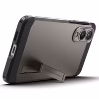 Spigen Tough Armor Backcover MagSafe Samsung Galaxy S25 Edge - Gunmetal