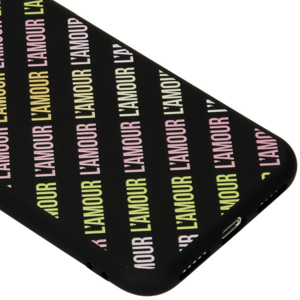 My Jewellery Design Backcover iPhone Xs / X - L'amour Black