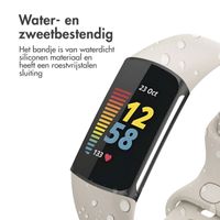 imoshion Siliconen bandje Fitbit Charge 5 / 6 - S - Beige