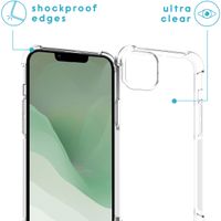 imoshion Backcover met koord iPhone 14 Plus - Zwart / Goud