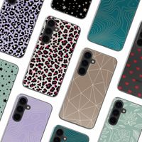 imoshion Design hoesje Samsung Galaxy S24 - Leopard Pink