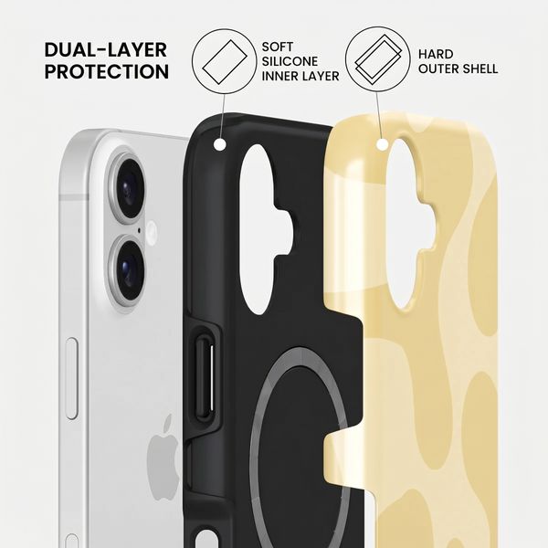Burga Tough Back Cover with MagSafe Apple iPhone 16 - Glow