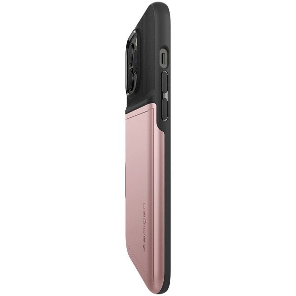 Spigen Slim Armor CS Backcover iPhone 13 Pro - Rosé Goud