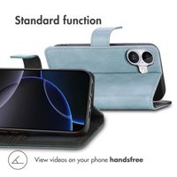 imoshion Luxury Bookcase Apple iPhone 17 - Light Blue