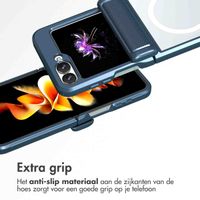 imoshion Rugged Clear Backcover met MagSafe Samsung Galaxy Z Flip 6 - Donkerblauw