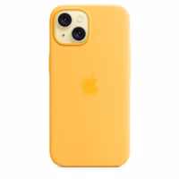 Apple Silicone Backcover MagSafe Apple iPhone 15 - Sunshine