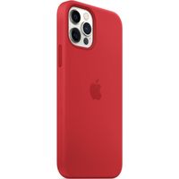 Apple Silicone Backcover MagSafe Apple iPhone 12 (Pro) - Red