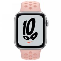 Apple Nike Sport Band Apple Watch Series 1 t/m 10 / SE / Ultra (2) (44/45/46/49 mm) - Pink Oxford/Rose Whisper