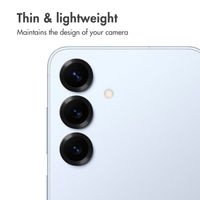 imoshion Camera Protector Glass 2-pack Samsung Galaxy S25 - Icyblue