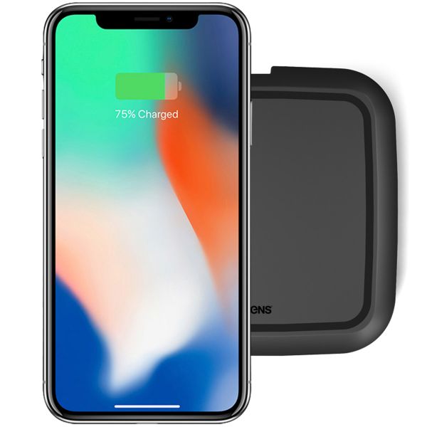 Zens Single Fast Wireless Charger - Draadloze oplader geoptimaliseerd voor iPhone - 10 Watt