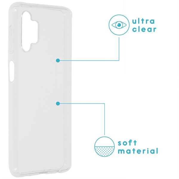 imoshion Softcase Backcover Samsung Galaxy A32 (5G) - Transparant