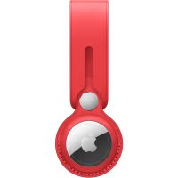 Apple Leather Loop Apple AirTag - Red