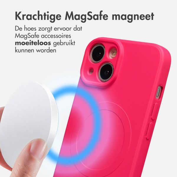 imoshion Color Backcover met MagSafe Apple iPhone 14 - Neon Pink