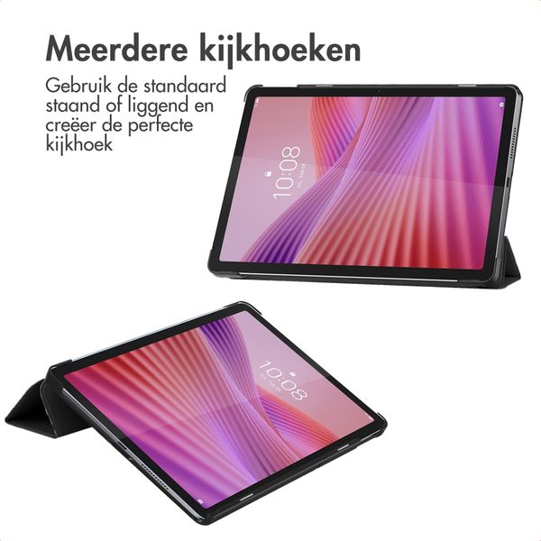 imoshion Trifold Bookcase Lenovo Tab (2025) - Zwart