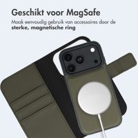 imoshion Uitneembare 2-in-1 Luxe Bookcase Apple iPhone 18 Pro / 17 Pro - Groen