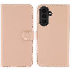 Selencia Echt Leren Bookcase Samsung Galaxy A57 (5G) - Lichtroze