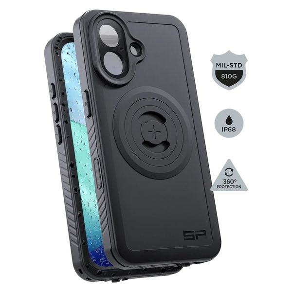 SP Connect Xtreme Series - Telefoonhoes Apple iPhone 17 - Zwart