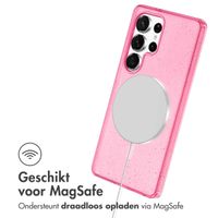 imoshion Sparkle Backcover met MagSafe Samsung Galaxy S25 Ultra - Glitter Roze
